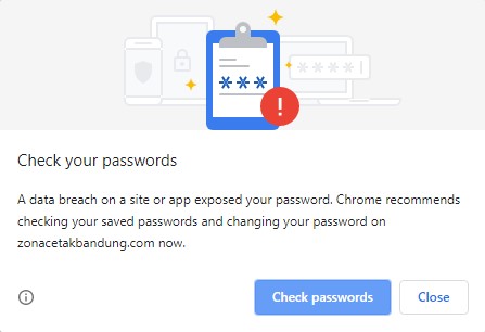 check password againts data breach