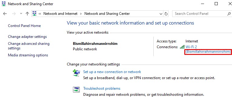 how to hack wifi password without software in windows 10