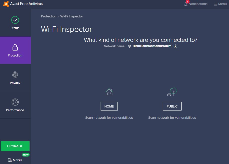 avast free antivirus review wifi inspector