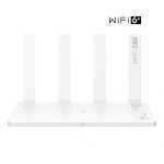 HONOR Router 3 WiFi 6 Plus 3000Mbps Wireless Router Dual Core 1.2GHz Processor Smart Home Office Internet Router Global EU Version with US Adapter, White