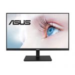 ASUS VA27DQSB 27” Monitor, 1080P Full HD, 75Hz, IPS, Adaptive-Sync, Eye Care, HDMI DisplayPort VGA USB Hub, Frameless, Ergonomic Design, VESA Wall Mountable