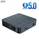 KN321 Bluetooth 5.0 Audio Receiver And Transmitter USB 3.5mm Jack For Car TV And PC Speakers