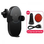 Original Xiaomi WCJ02ZM Infrared Sensor Wireless Car Charger Electric Auto Pinch Ring Lit Charging