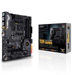 Asus AM4 TUF Gaming X570-Plus (Wi-Fi) AM4 Zen 3 Ryzen 5000 & 3rd Gen Ryzen ATX Motherboard With PCIe 4.0, Dual M.2, 12+2 With Dr. MOS power stage, USB 3.2 Gen 2 And Aura Sync RGB lighting