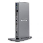 WAVLINK Dual 4K USB C Universal Laptop Docking Station, Dual 4K@60Hz & Single 5K@60Hz Display,2xHDMI & Display Port,6 USB 3.0,Gigabit Ethernet,Audio for Windows & Chrome OS