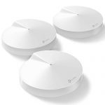 TP-Link Deco Mesh WiFi System(Deco M5) –Up to 5,500 sq. ft. Whole Home Coverage and 100+ Devices,WiFi Router/Extender Replacement, Parental Controls/Anitivirus, Seamless Roaming, 3-pack