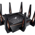 Asus ROG Rapture GT-AX11000 AX11000 Tri-Band 10 Gigabit WiFi Router, Aiprotection Lifetime Security by Trend Micro, Aimesh Compatible for Mesh WIFI System, Next-Gen Wifi 6, Wireless 802.11Ax, 4x Giga