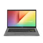 ASUS VivoBook S14 S433 Thin and Light Laptop, 14” FHD Display, Intel Core i5-1135G7 CPU, 8GB DDR4 RAM, 512GB PCIe SSD, Thunderbolt 3, Wi-Fi 6, Windows 10 Home, Indie Black, S433EA-DH51