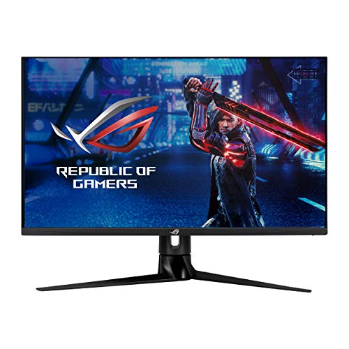 ASUS ROG Swift PG329Q 32” Gaming Monitor, 1440P WQHD (2560x1440), Fast IPS, 175Hz (Supports 144Hz), 1ms, G-SYNC Compatible, Extreme Low Motion Blur Sync, Eye Care, HDMI DisplayPort USB, DisplayHDR 600