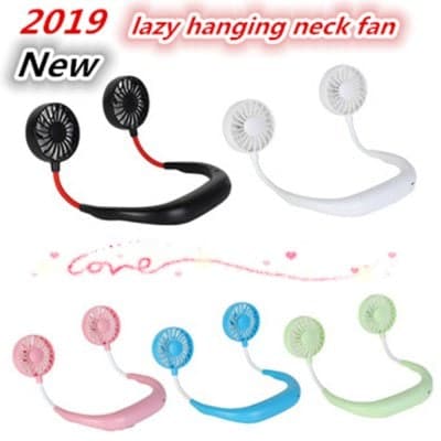 2019 new lazy hanging neck fan