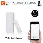 Tuya Smart WiFi Door&Window Sensor Alarm Compatible with Alexa and Google Home 2.4g Wireless Control by app for Home Security