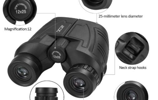 The OCCER 12×25, The Best Compact Binocular for Adults and Children, is an excellent choice