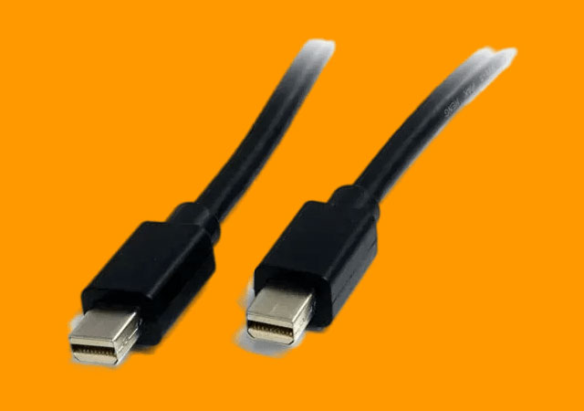 mini display port cable