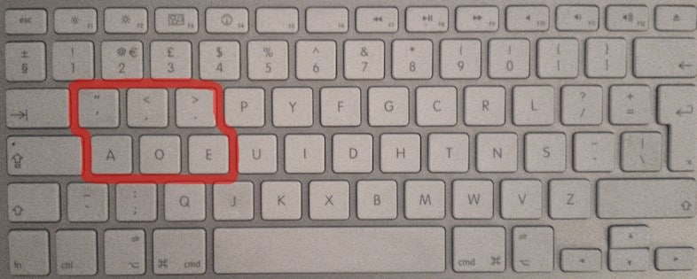 non qwerty keyboard