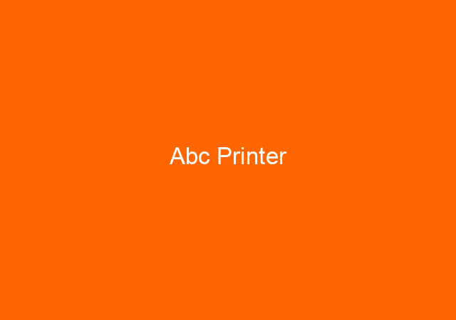 Abc Printer