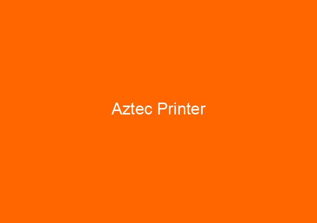 Aztec Printer