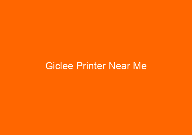 Giclee Printer Near Me