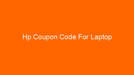 Hp Coupon Code For Laptop