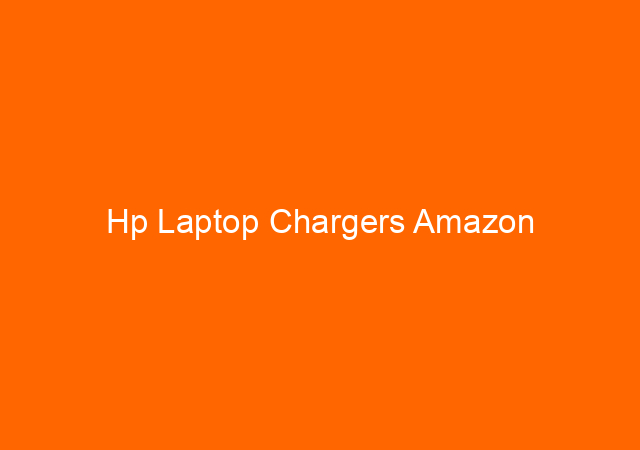 Hp Laptop Chargers Amazon