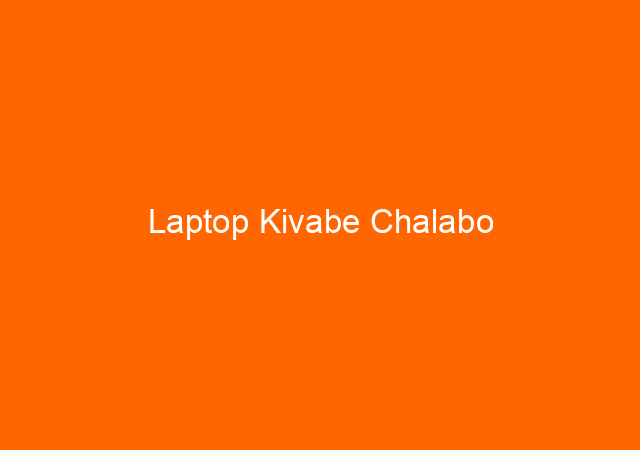 Laptop Kivabe Chalabo