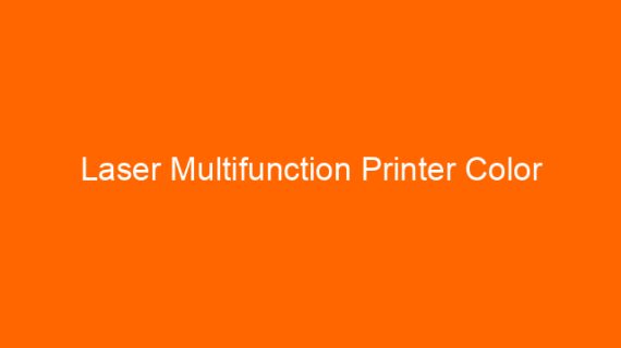 Laser Multifunction Printer Color