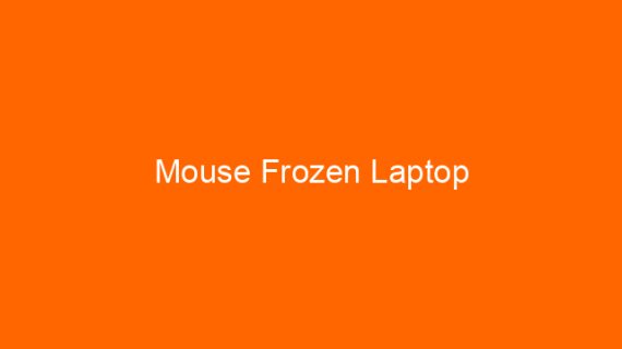 Mouse Frozen Laptop