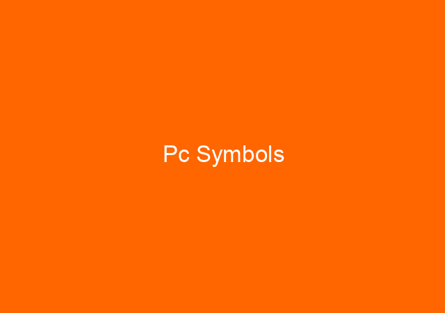 Pc Symbols
