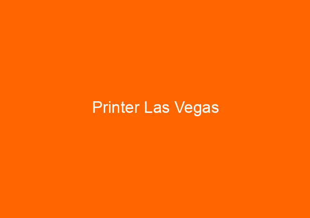 Printer Las Vegas 1