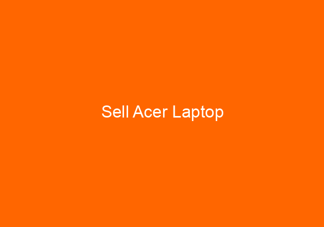 Sell Acer Laptop
