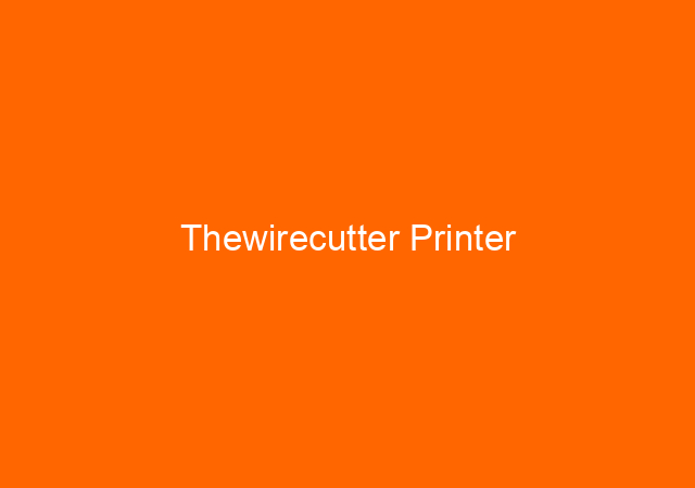 Thewirecutter Printer
